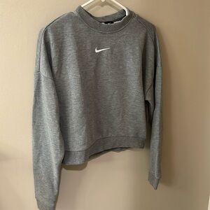 Nike Gray Pullover with Open back